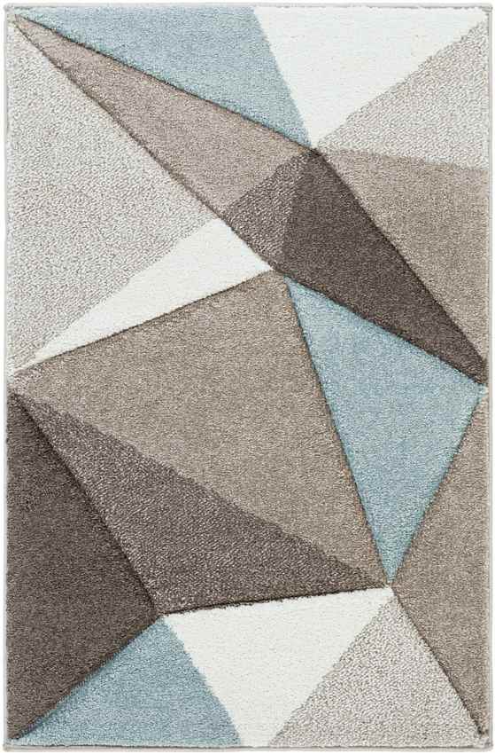 Kelly Modern Taupe Area Rug