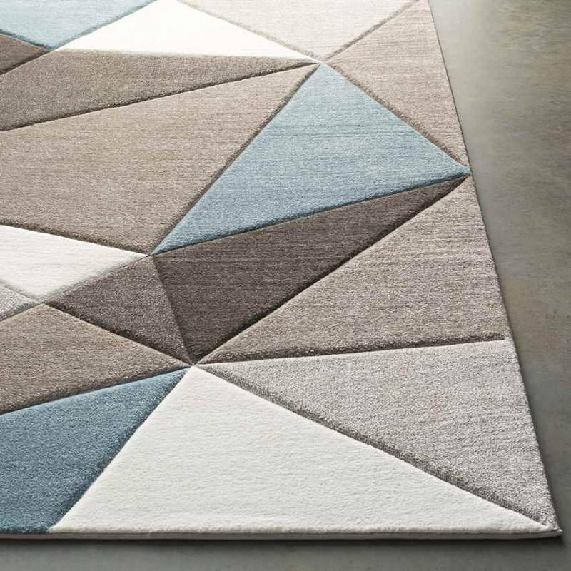 Kelly Modern Taupe Area Rug