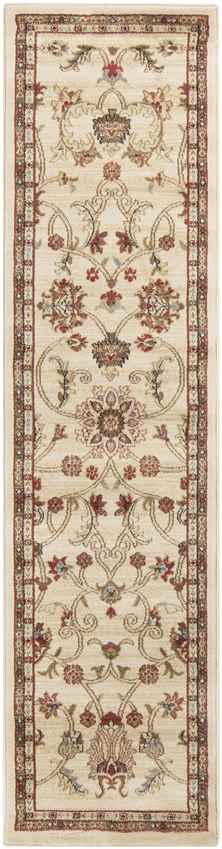 George Traditional Khaki Area Rug