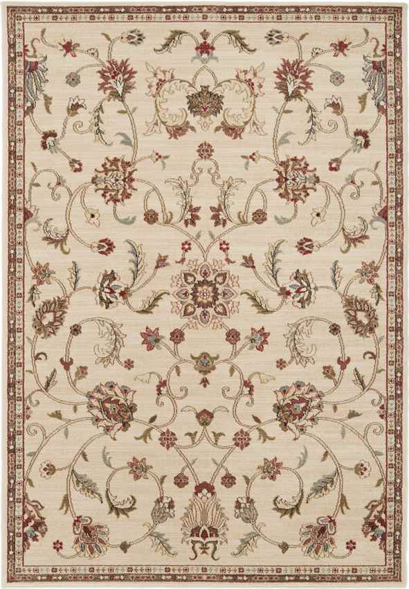 George Traditional Khaki Area Rug