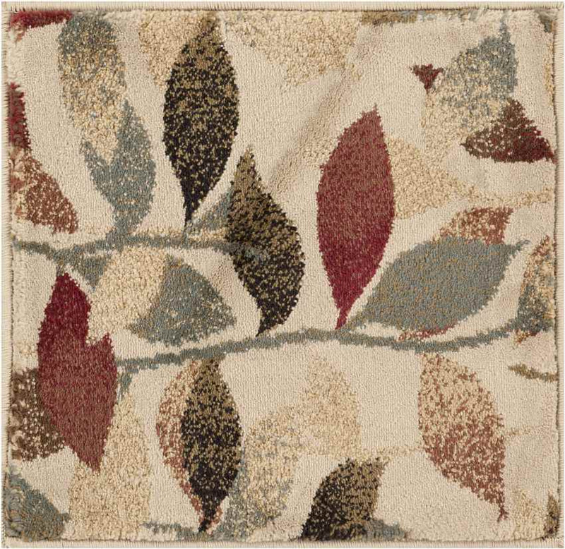 Nolan Modern Dark Red Area Rug