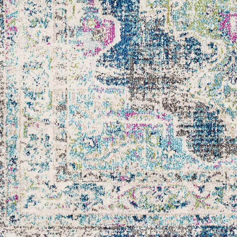 Aria Traditional Navy Area Rug