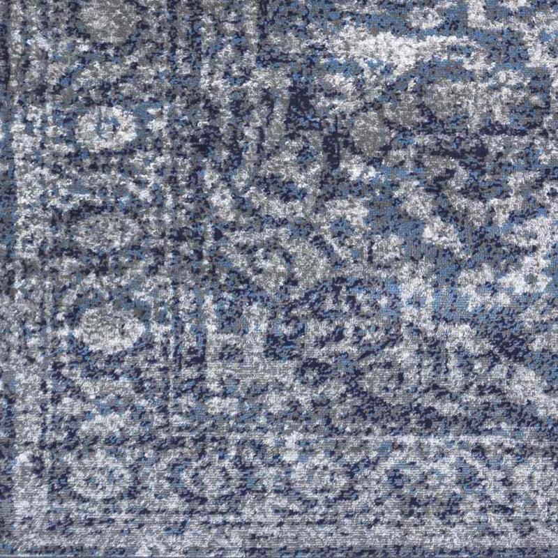 Emma Traditional Navy Area Rug