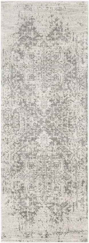 Amelia Traditional Charcoal/Light Gray/Beige Area Rug