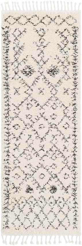 Macolm Global Charcoal/Beige Area Rug