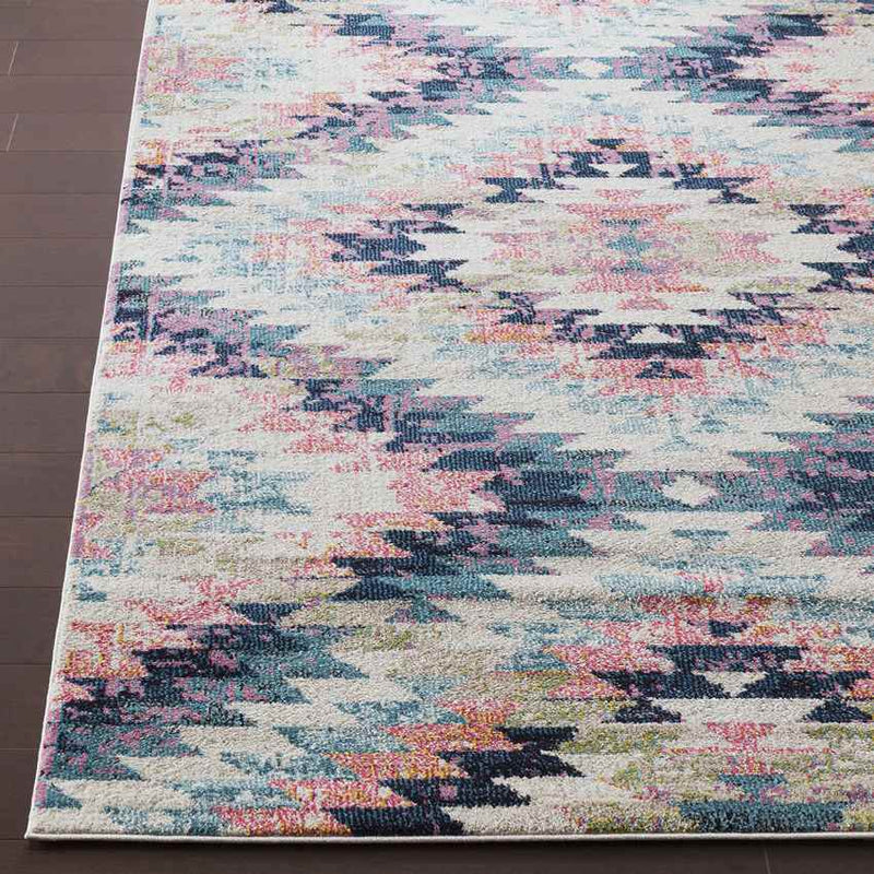 Sedona Rustic Sea Foam/Cream/Beige Area Rug