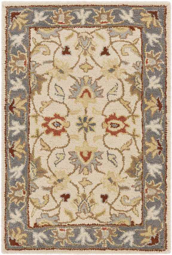 Paris Traditional Tan Area Rug