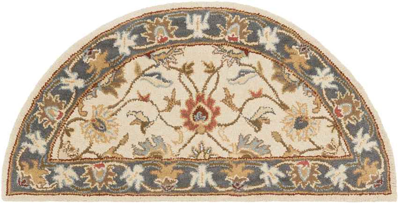 Paris Traditional Tan Area Rug