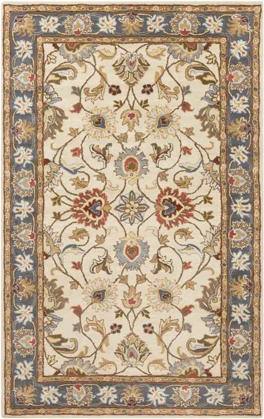 Paris Traditional Tan Area Rug