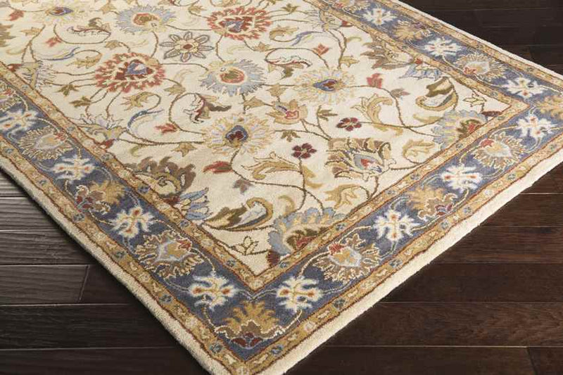 Paris Traditional Tan Area Rug