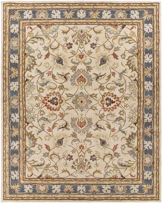 Paris Traditional Tan Area Rug