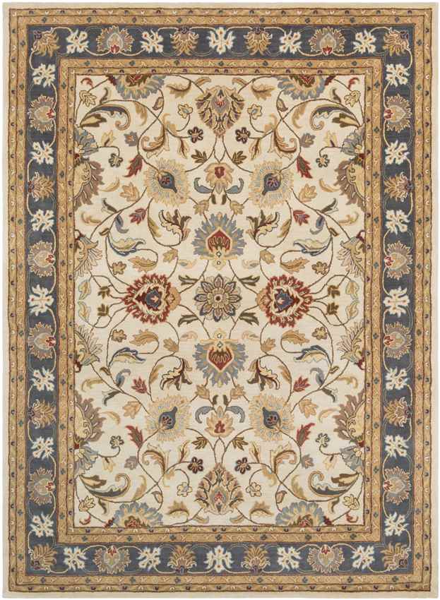 Paris Traditional Tan Area Rug