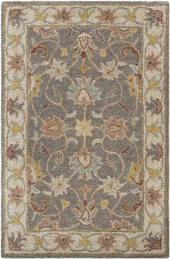 Paris Traditional Khaki Area Rug