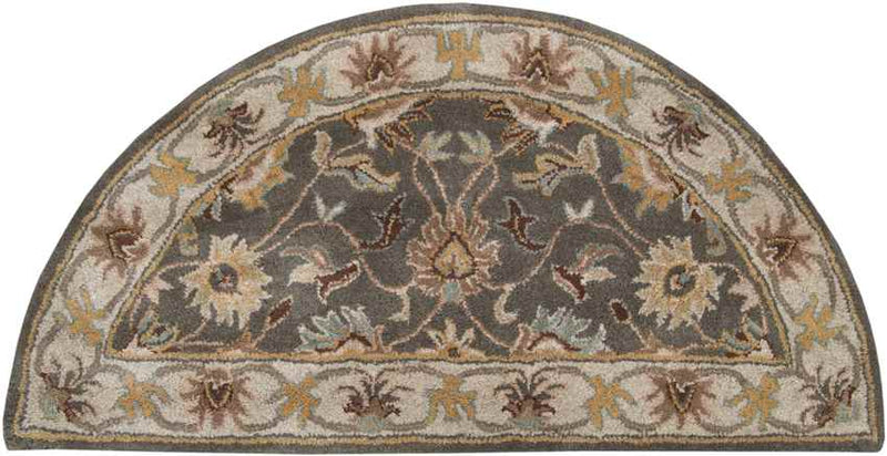 Paris Traditional Khaki Area Rug