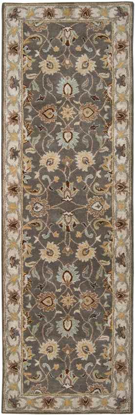 Paris Traditional Khaki Area Rug