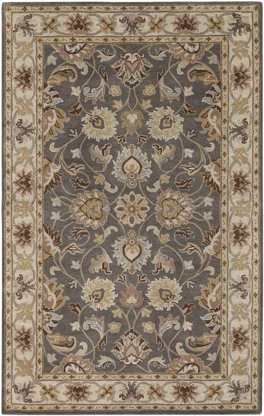 Paris Traditional Khaki Area Rug