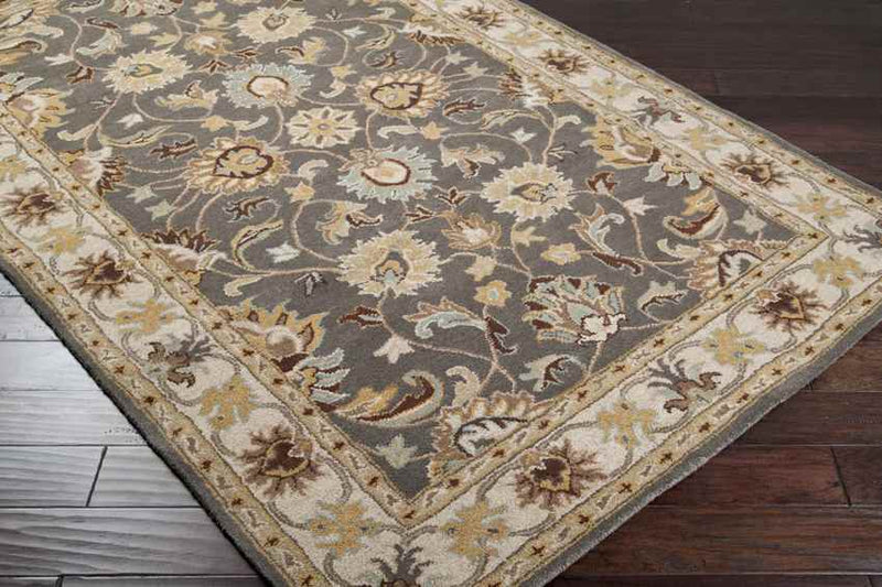 Paris Traditional Khaki Area Rug