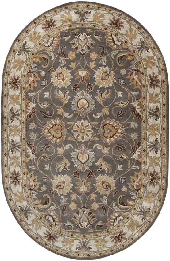 Paris Traditional Khaki Area Rug