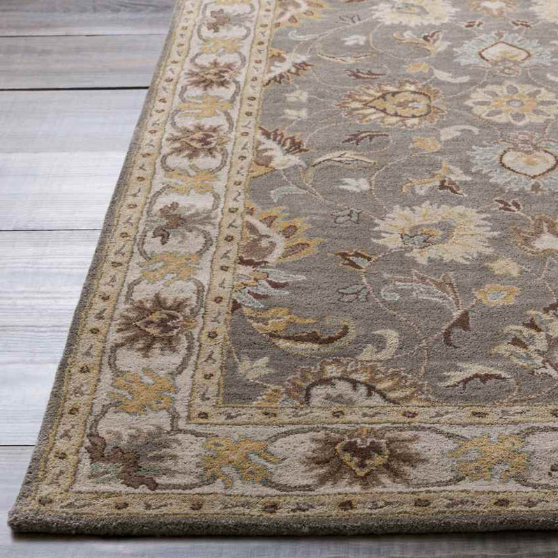 Paris Traditional Khaki Area Rug