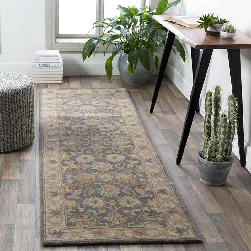 Paris Traditional Khaki Area Rug