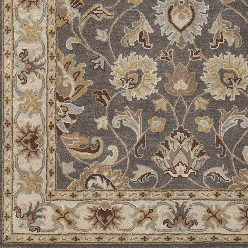 Paris Traditional Khaki Area Rug