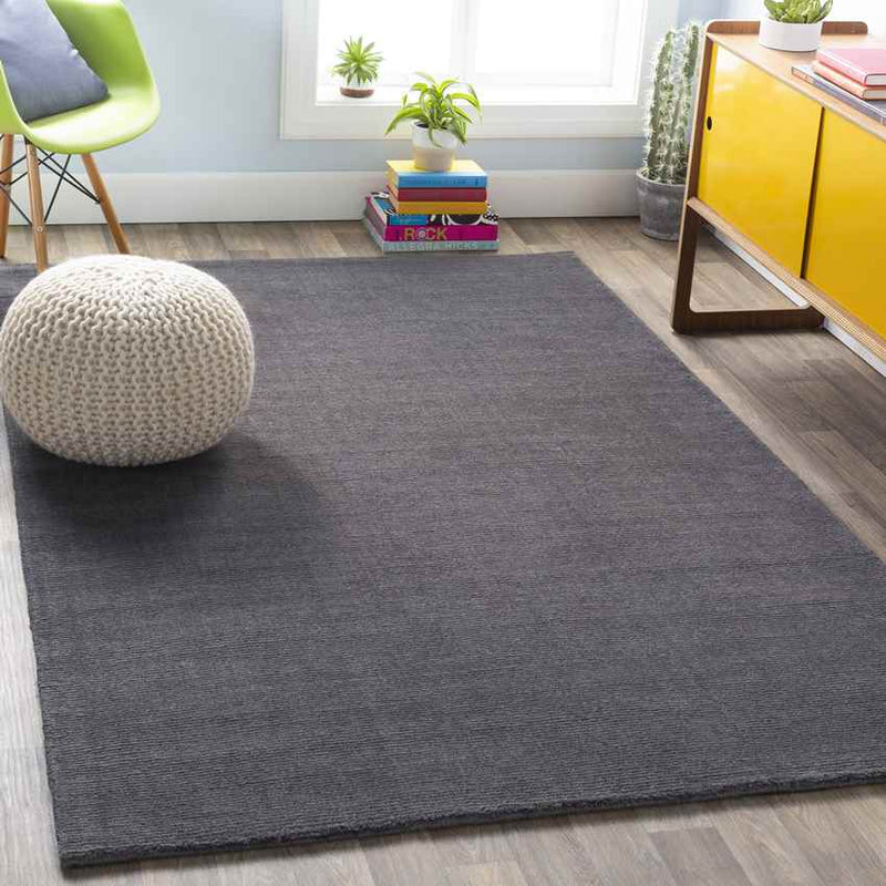 Rennes Modern Charcoal Area Rug