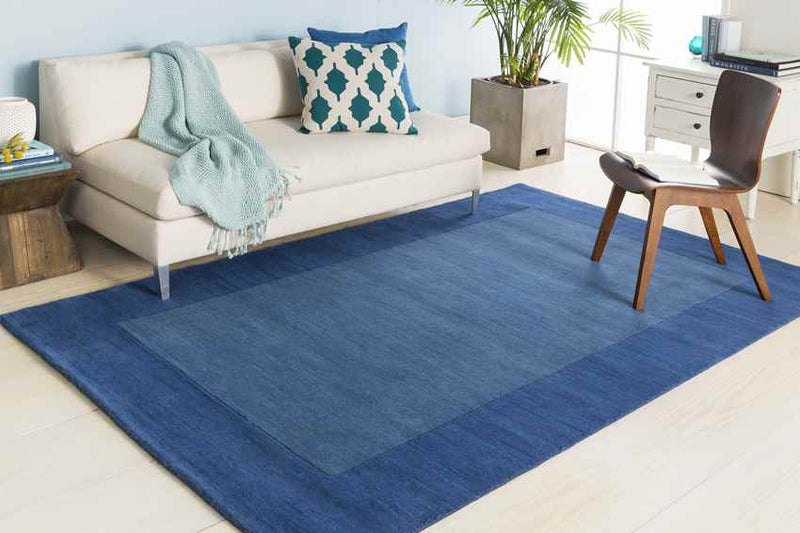 Reims Modern Dark Blue Area Rug