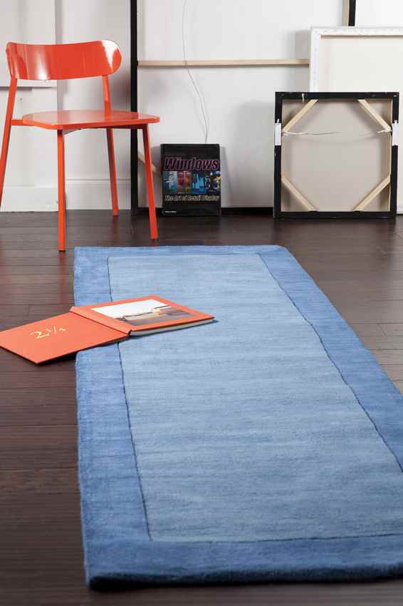 Reims Modern Dark Blue Area Rug