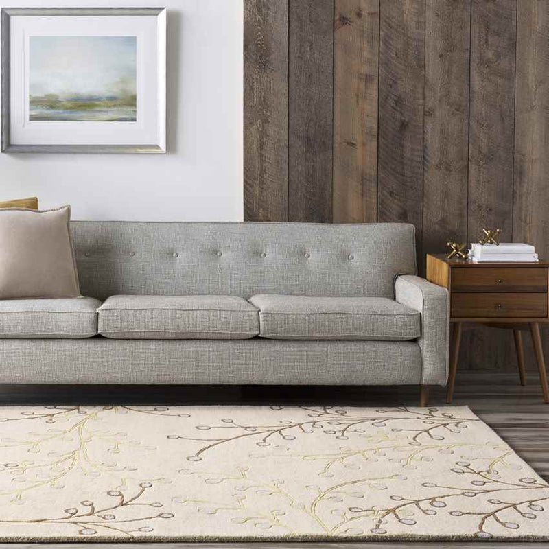 Le Havre Cottage Taupe Area Rug