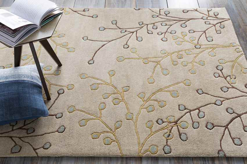 Le Havre Cottage Taupe Area Rug