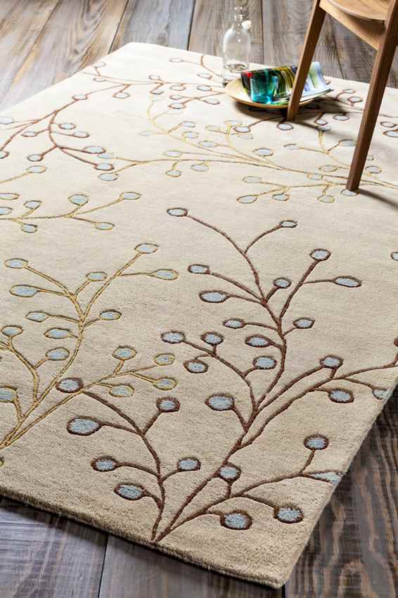 Le Havre Cottage Taupe Area Rug