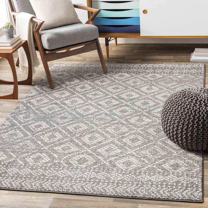 Hazel Global Charcoal Area Rug