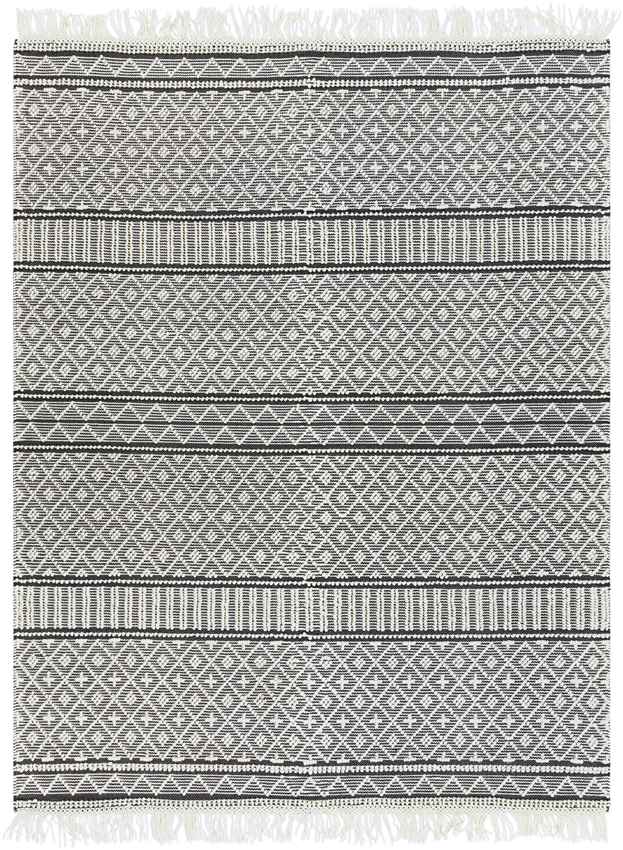 Tours Cottage Charcoal Area Rug