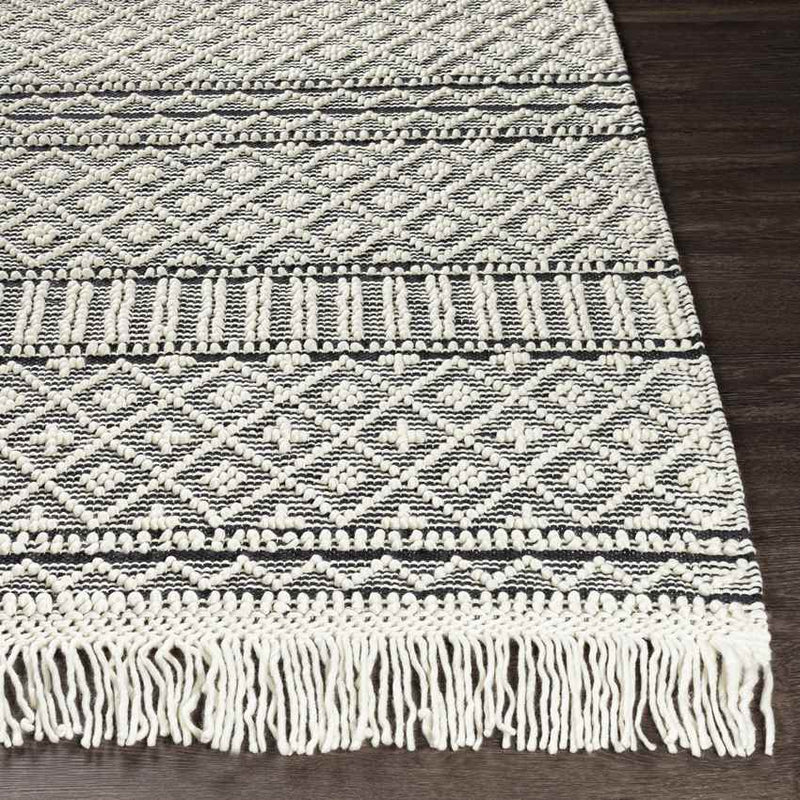 Tours Cottage Charcoal Area Rug