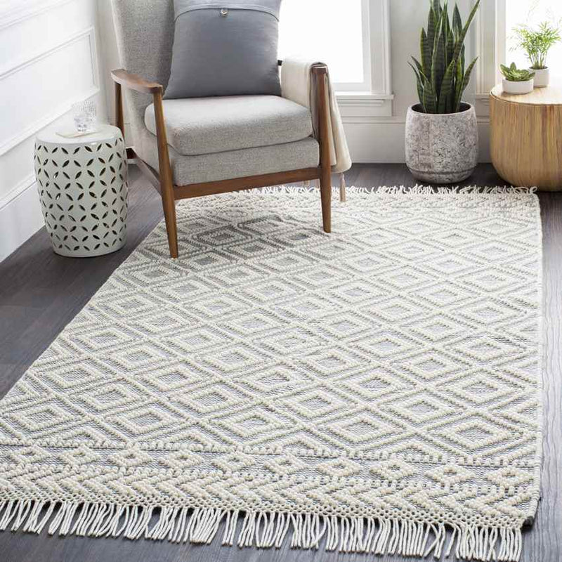 Limoges Cottage Medium Gray Area Rug