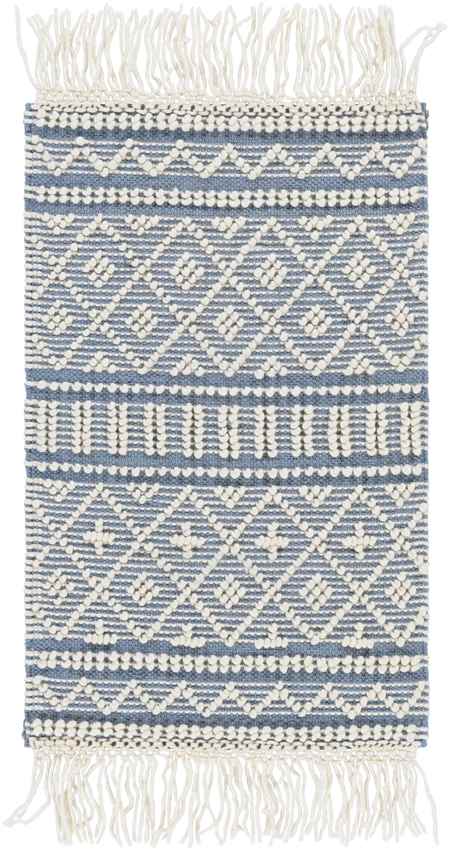 Tours Cottage Denim Area Rug