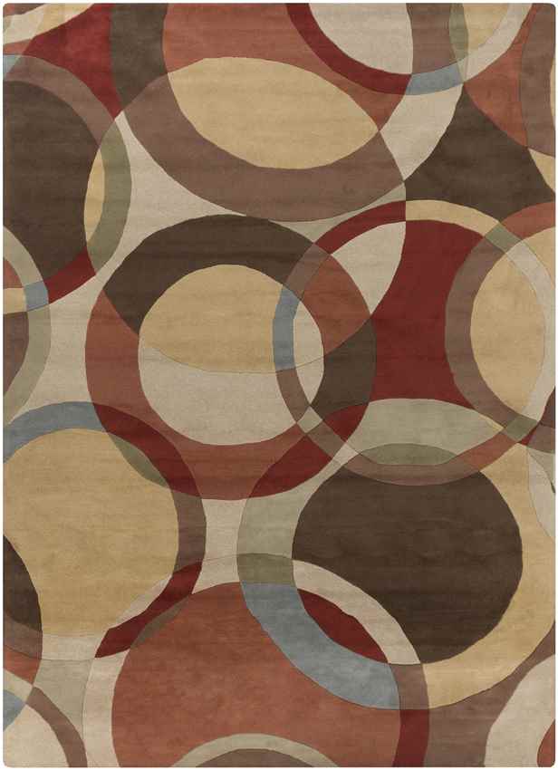 Besancon Modern Tan Area Rug