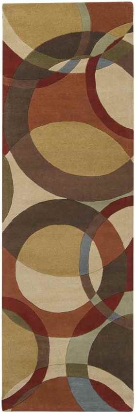 Besancon Modern Tan Area Rug