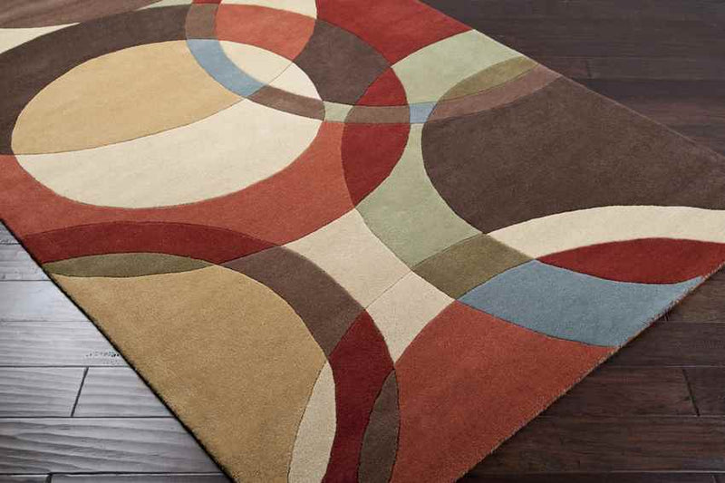 Besancon Modern Tan Area Rug