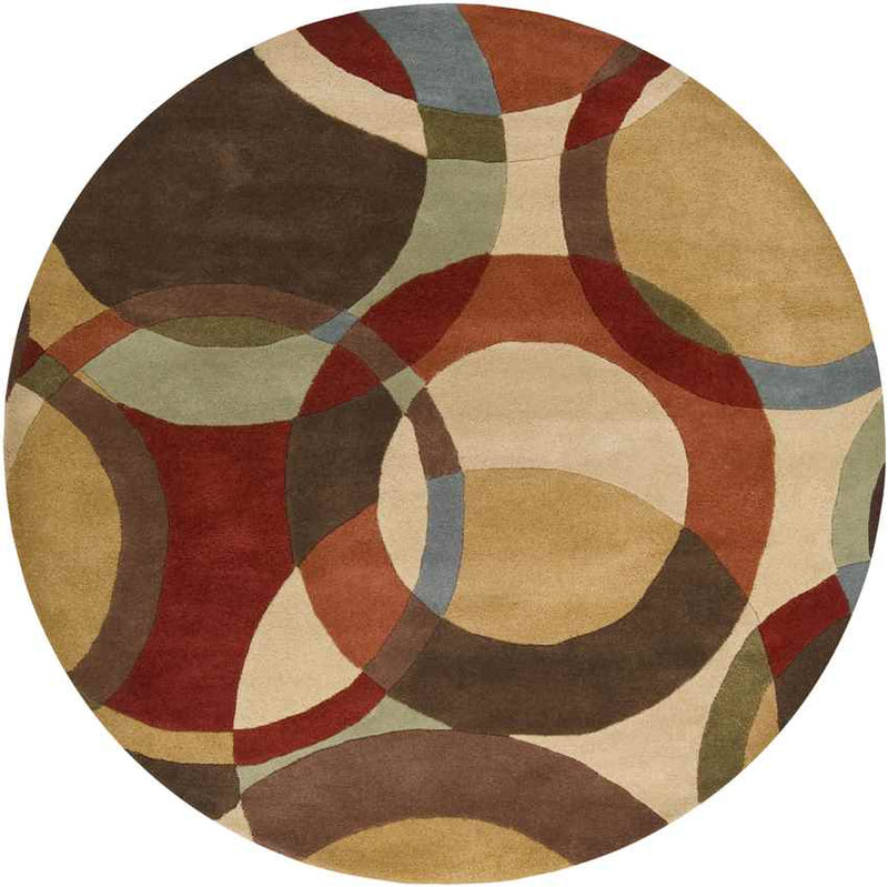 Besancon Modern Tan Area Rug