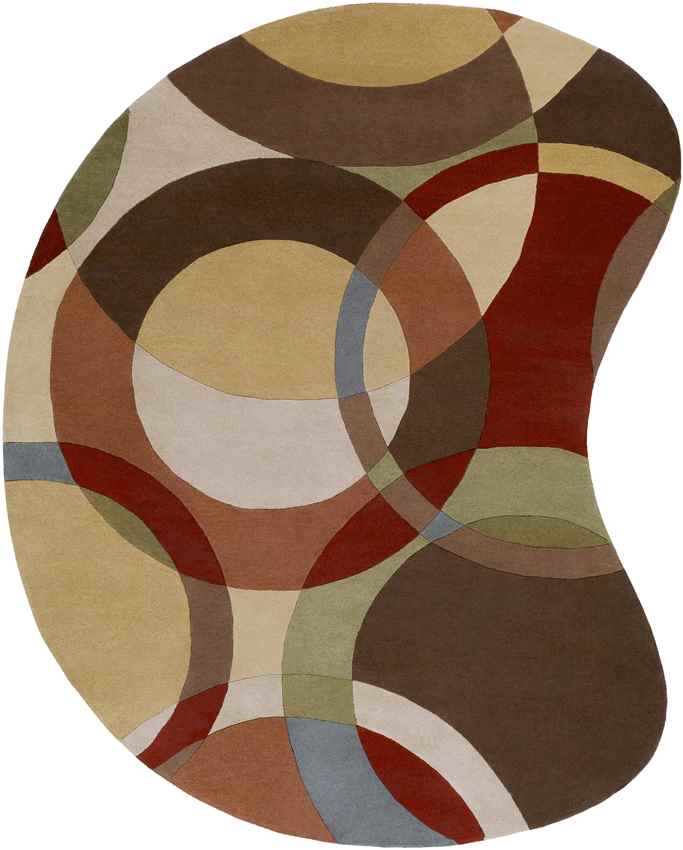 Besancon Modern Tan Area Rug