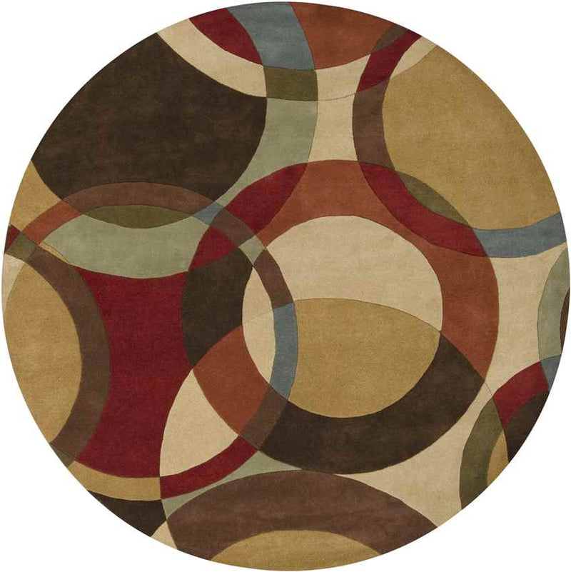 Besancon Modern Tan Area Rug