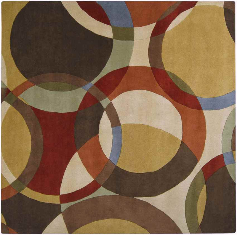 Besancon Modern Tan Area Rug