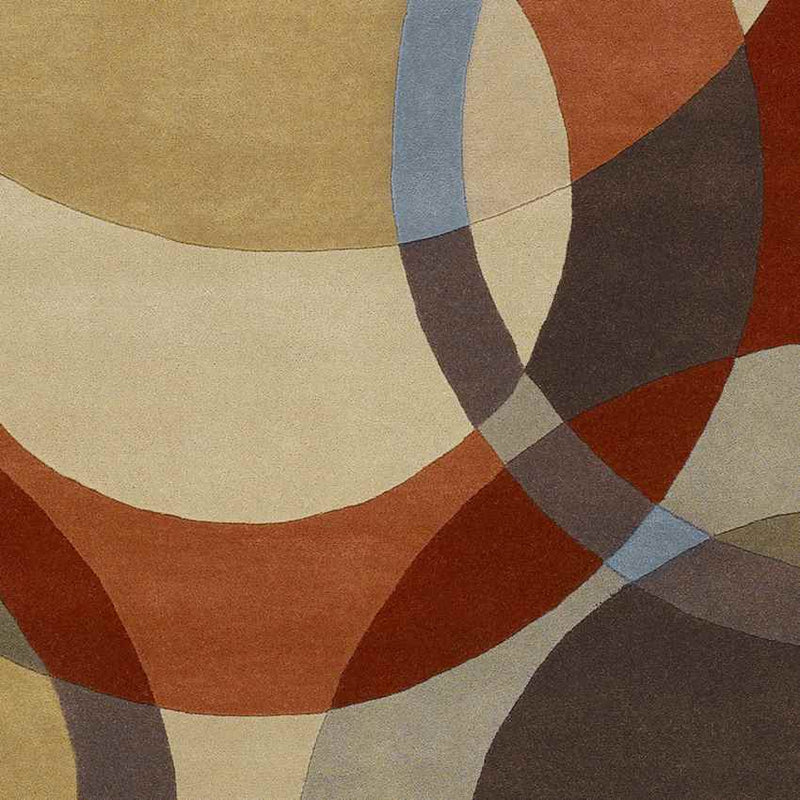 Besancon Modern Tan Area Rug