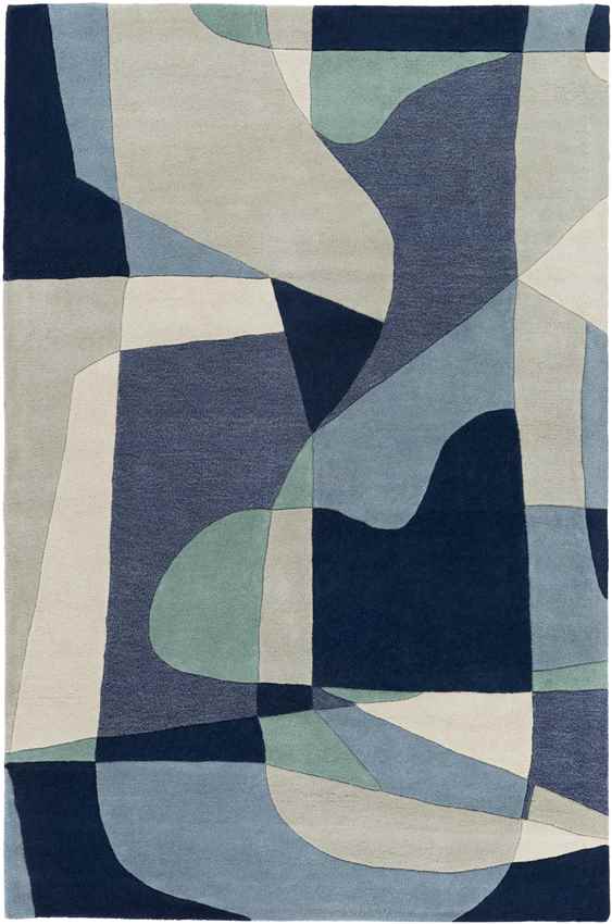 Orleans Modern Navy Area Rug