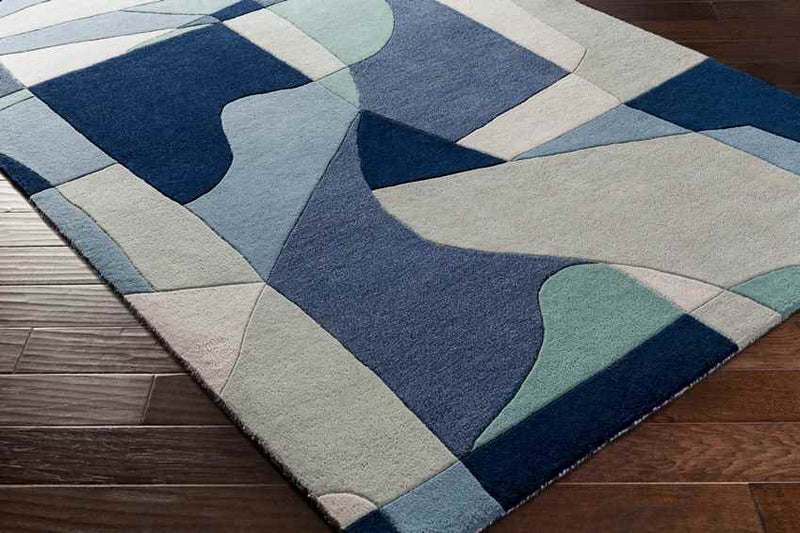 Orleans Modern Navy Area Rug