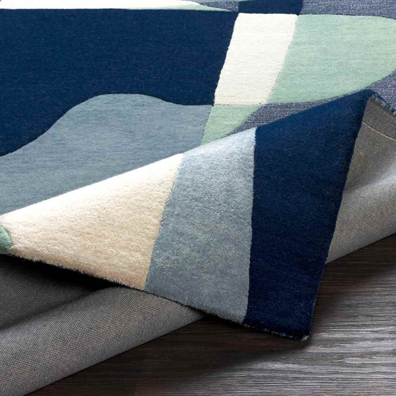 Orleans Modern Navy Area Rug