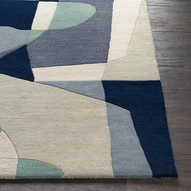 Orleans Modern Navy Area Rug