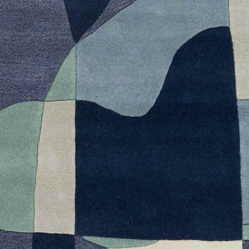 Orleans Modern Navy Area Rug