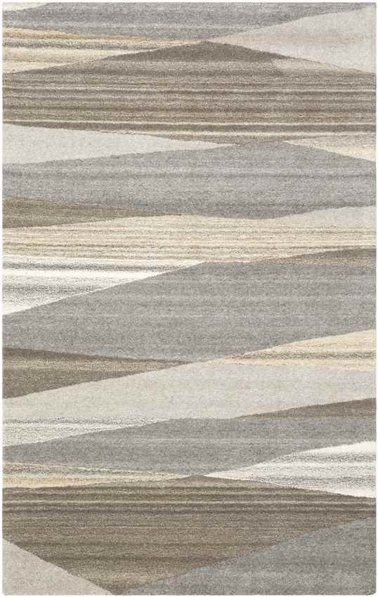 Mulhouse Modern Dark Brown Area Rug